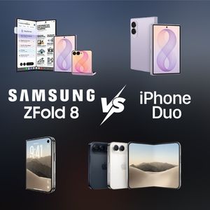 Samsung Galaxy Z Fold8 vs iPhone Duo: los móviles plegables de moda  